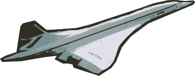 Concorde clipart