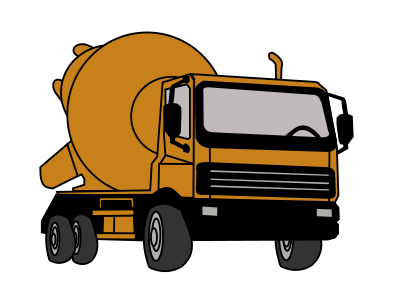 Concreate Mixer Truck clipart