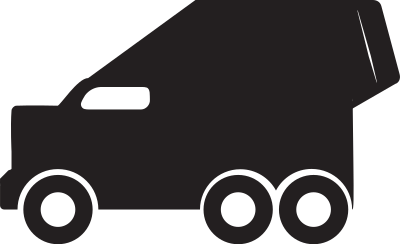 Concrete mixer truck clipart