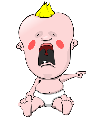 Crying Baby clipart