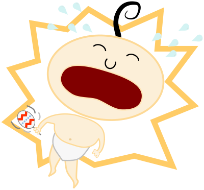 Crying Baby remix clipart