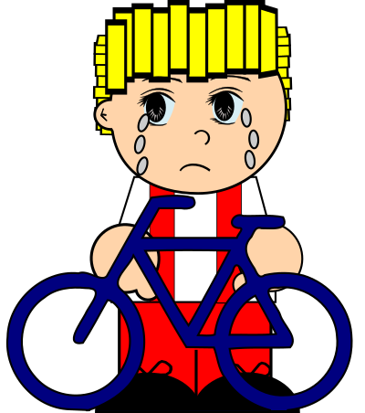 Crying boy clipart