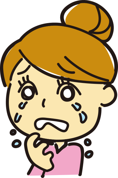 Crying Female (#2) clipart