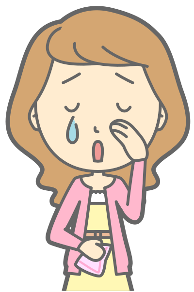 Crying Female (#3) clipart