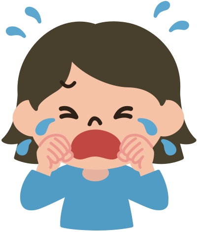 Crying Female (#4) clipart