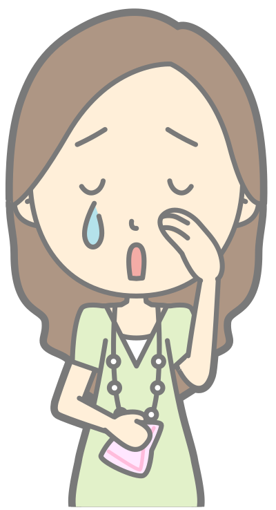 Crying Female (#5) clipart