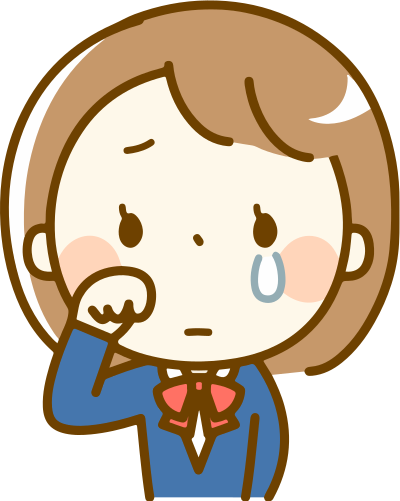 Crying Female (#7) clipart
