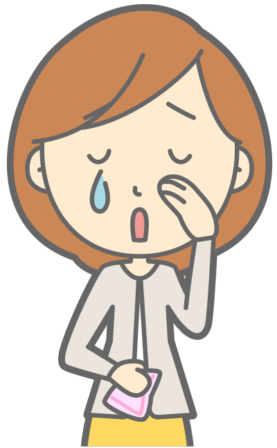 Crying Female (#9) clipart