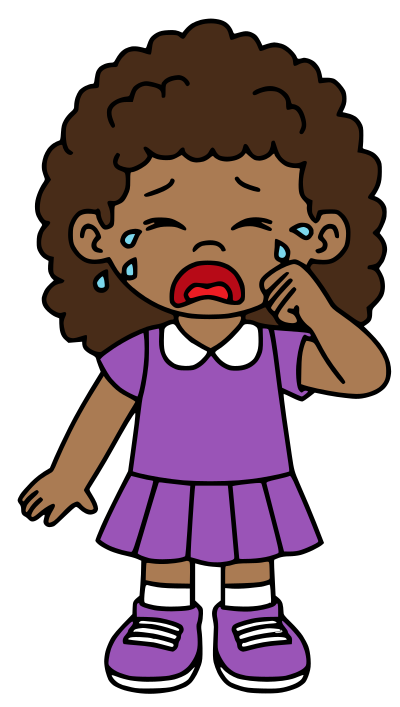 Crying Girl clipart