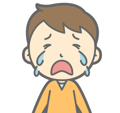 Crying Male (#1) clipart