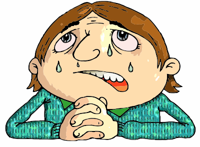 Crying out in Prayer clipart