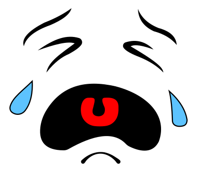 Crying Smiley Face clipart