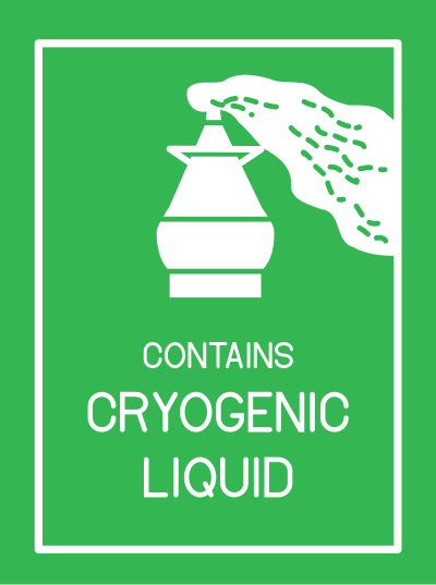 Cryogenic Liquid Sign clipart