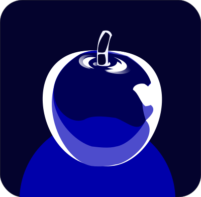 Crystal apple clipart