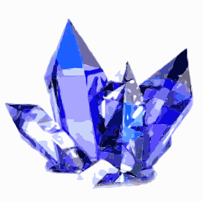 Crystals occur in nature clipart