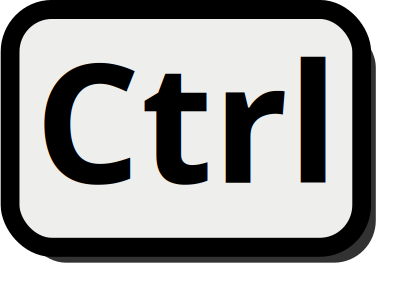 Ctrl key clipart