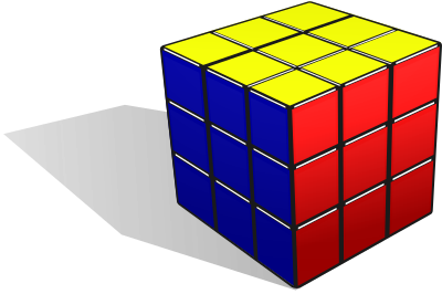 Cube abstract clipart