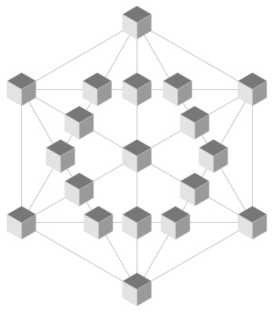 Cube Connections clipart