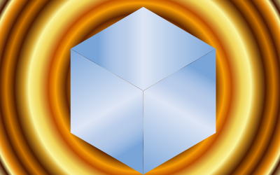 Cube In The Void Daily Sketch 21 clipart