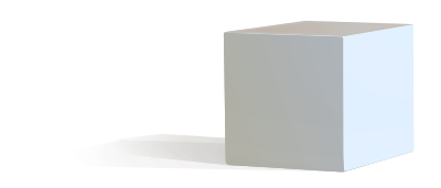Cube - Realistic clipart