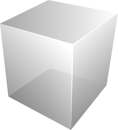 Cube transparent clipart