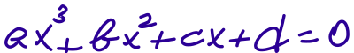 Cubic Equation clipart