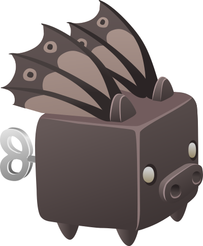 Cubimal Npc Batterfly clipart