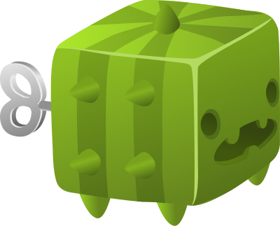 Cubimal Npc Cactus clipart