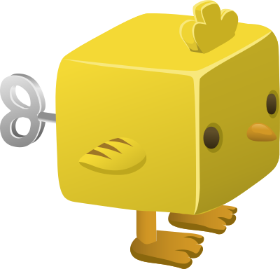 Cubimal Npc Chick clipart