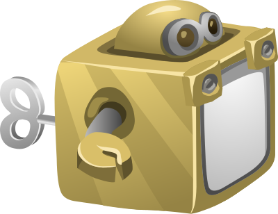 Cubimal Npc Craftybot clipart