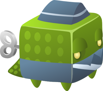 Cubimal Npc Deimaginator clipart