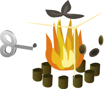 Cubimal Npc Firebogstreetspirit clipart