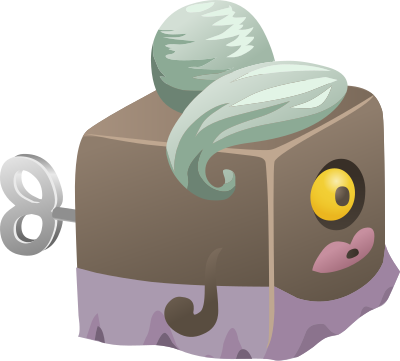 Cubimal Npc Helga clipart