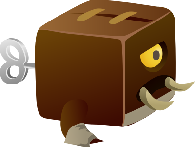 Cubimal Npc Hellbartender clipart