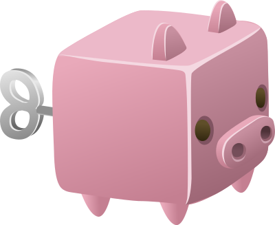 Cubimal Npc Piggy clipart