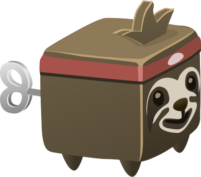 Cubimal Npc Sloth clipart