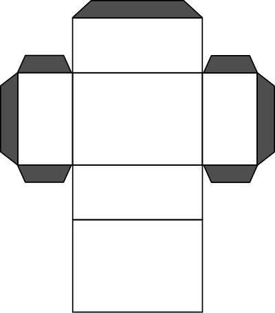 Cuboid grid clipart
