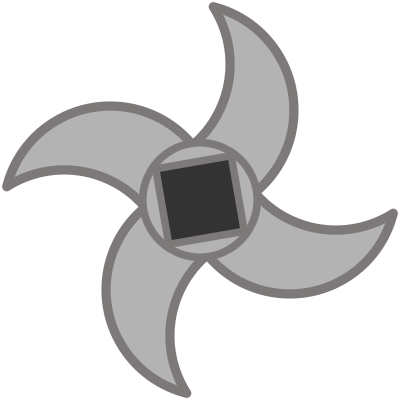 Cuchilla molino de carne clipart