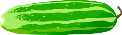 Cucumber clipart