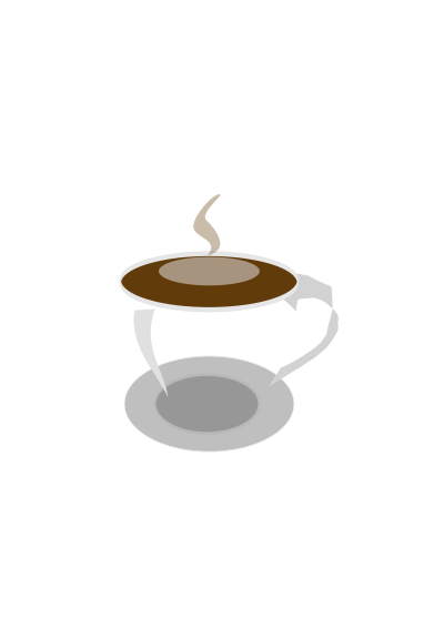 Cup and Saucer clipart