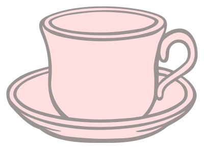 Cup - coloured clipart