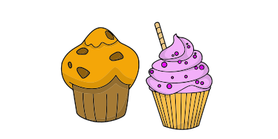 Cupcakes For The Sweet Tooth! clipart