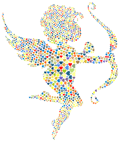Cupid Hearts clipart