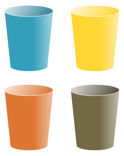 Cups clipart