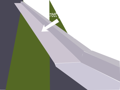 Curb and gutter clipart