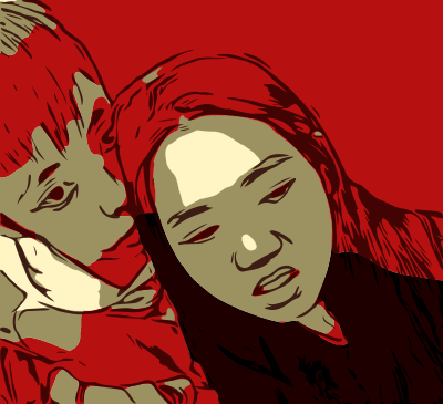 Curious Couple clipart
