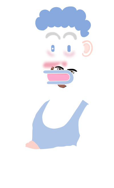 CURLY HEAD Pinocchio REMIX clipart