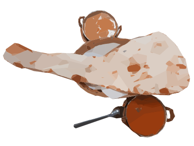 Curry and Naan clipart