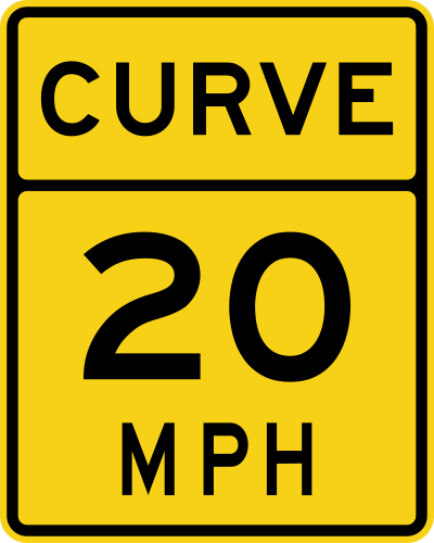 Curve Speed 20 clipart