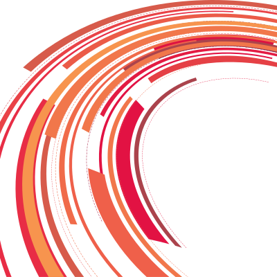 Curved lines abstract art clipart